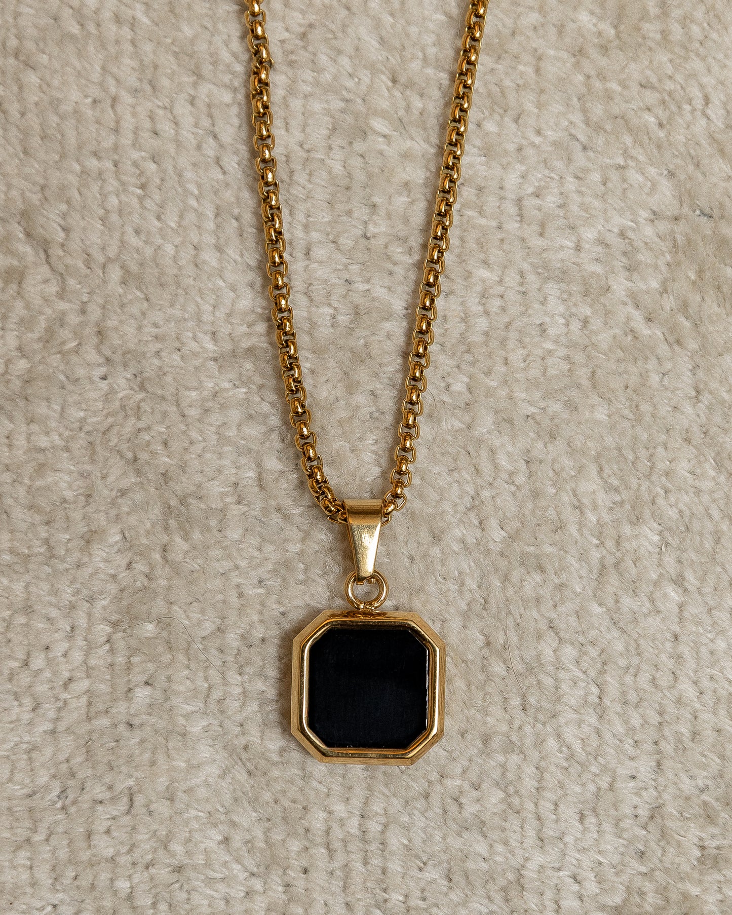 Onyx Pendant - Mark & Metal