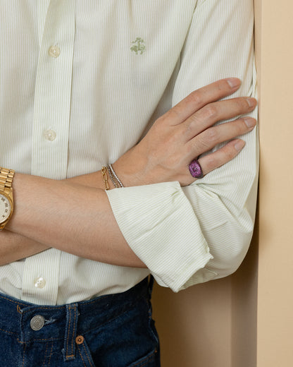 Pavé Ring (Ruby Edition) - Mark & Metal