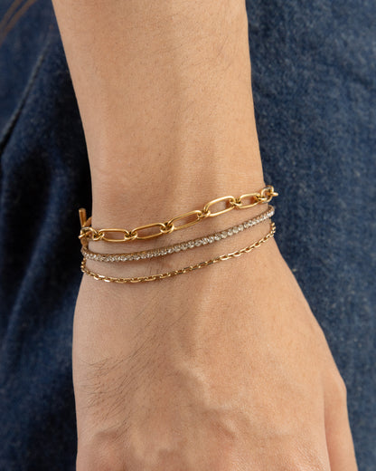 Radiant Bangle (White Edition) - Mark & Metal