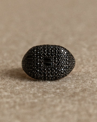 Pavé Ring (Black Edition) - Mark & Metal