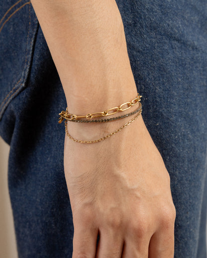 Radiant Bangle (Grey Edition) - Mark & Metal