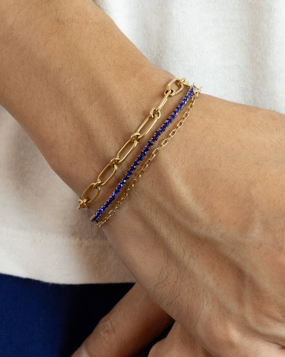 Radiant Bangle (Deep Blue Edition) - Mark & Metal