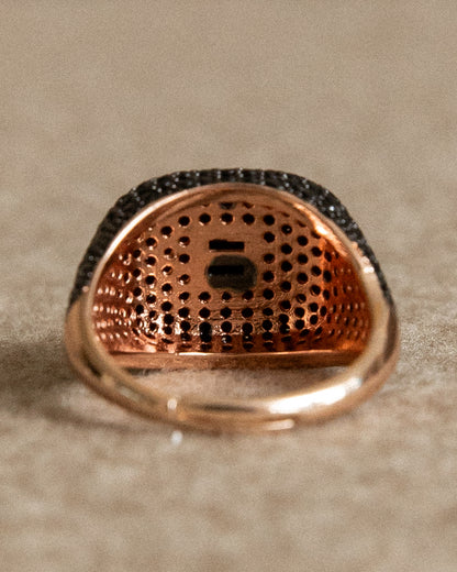 Pavé Ring (Black Edition) - Mark & Metal