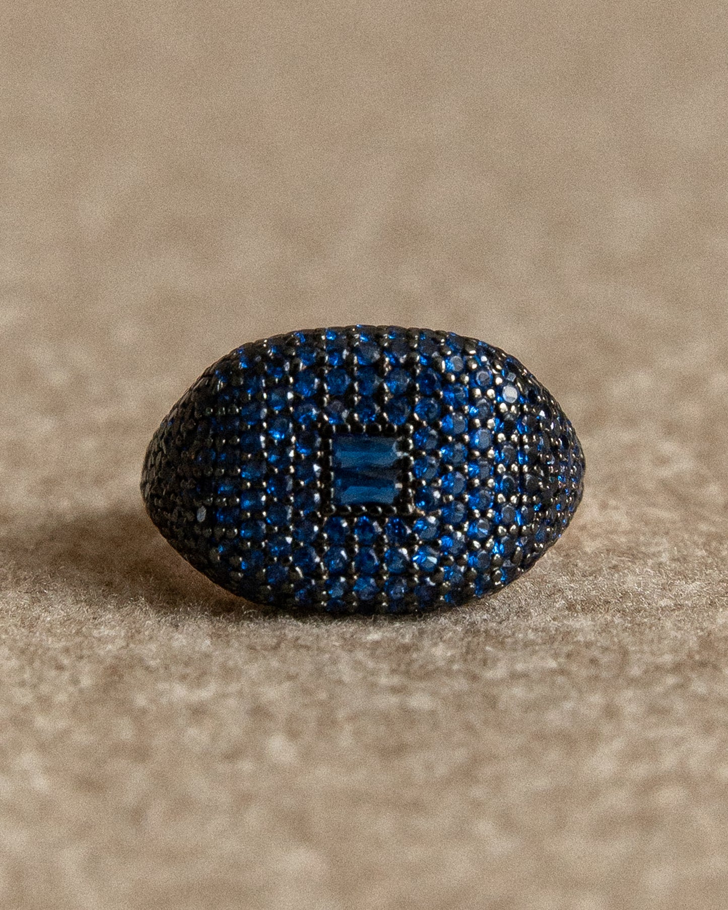Pavé Ring (Blue Edition) - Mark & Metal