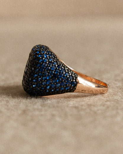 Pavé Ring (Blue Edition) - Mark & Metal
