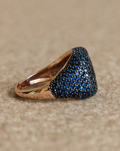 Pavé Ring (Blue Edition) - Mark & Metal