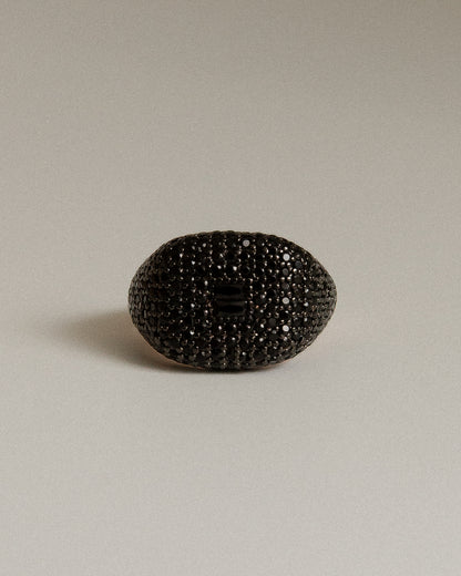 Pavé Ring (Black Edition) - Mark & Metal