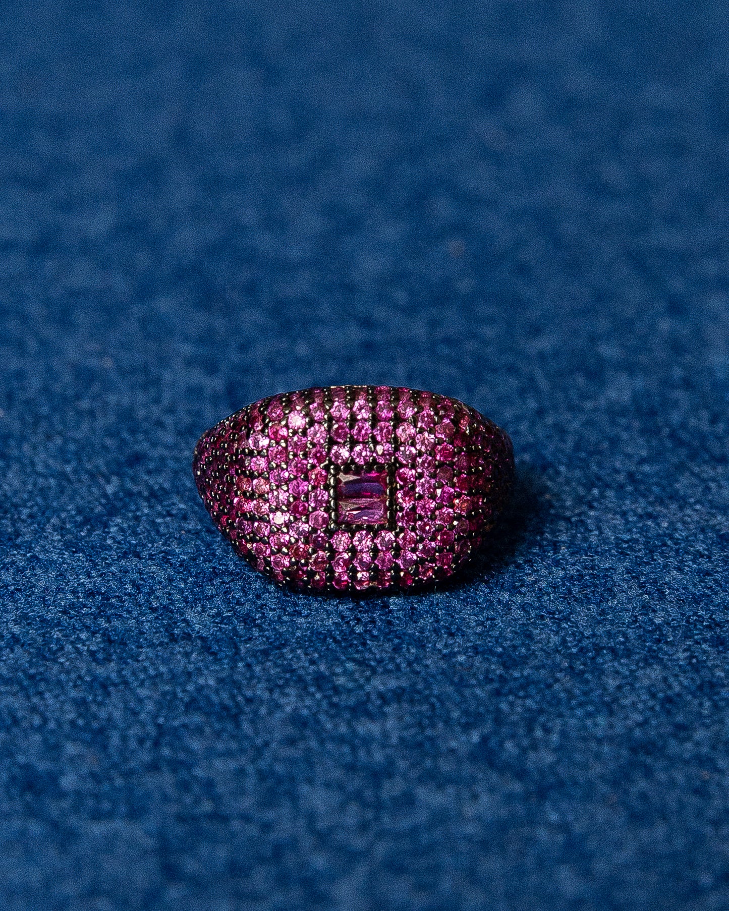 Pavé Ring (Ruby Edition) - Mark & Metal