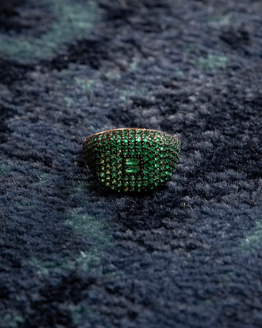 Pavé Ring (Green Edition) - Mark & Metal