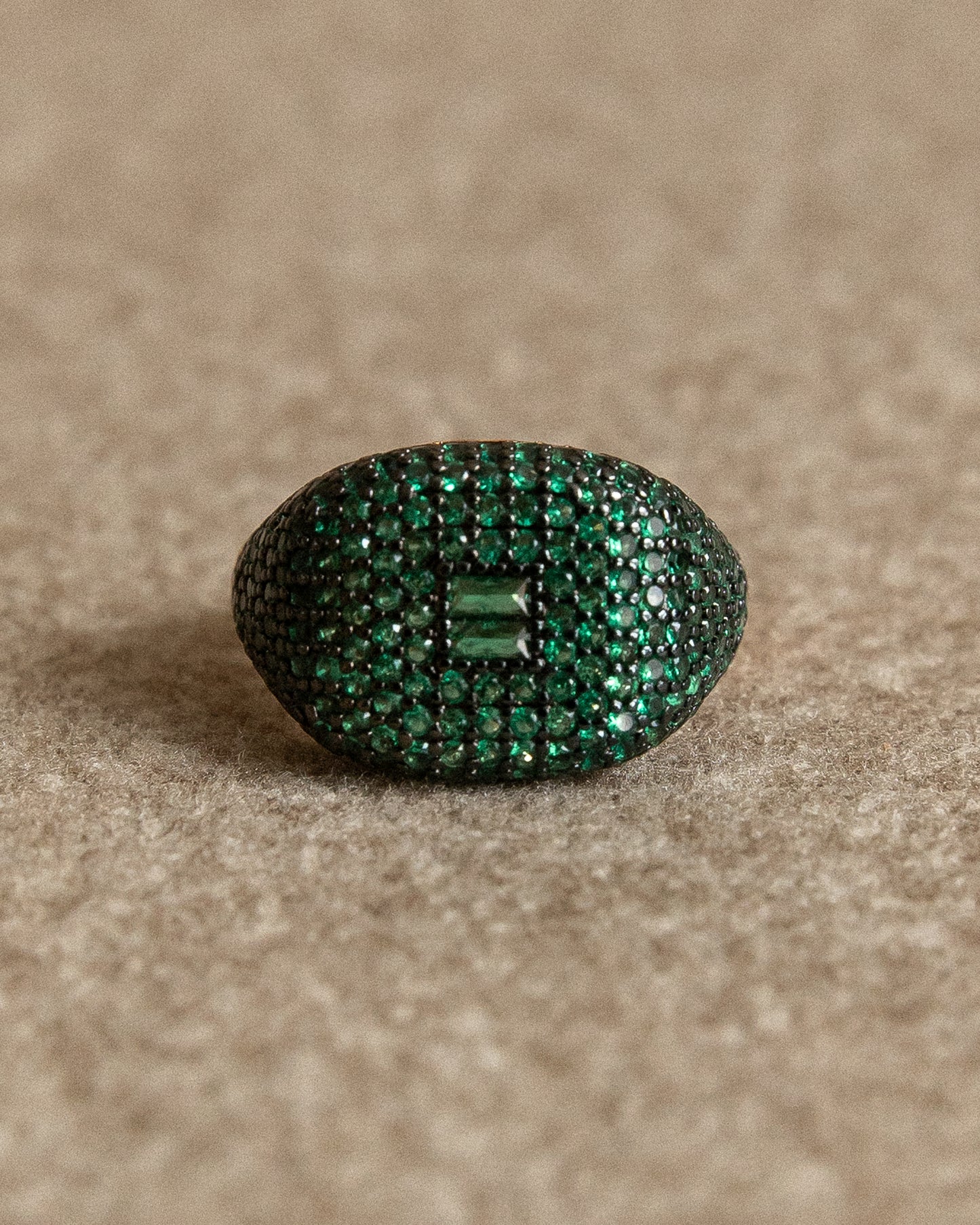 Pavé Ring (Green Edition) - Mark & Metal