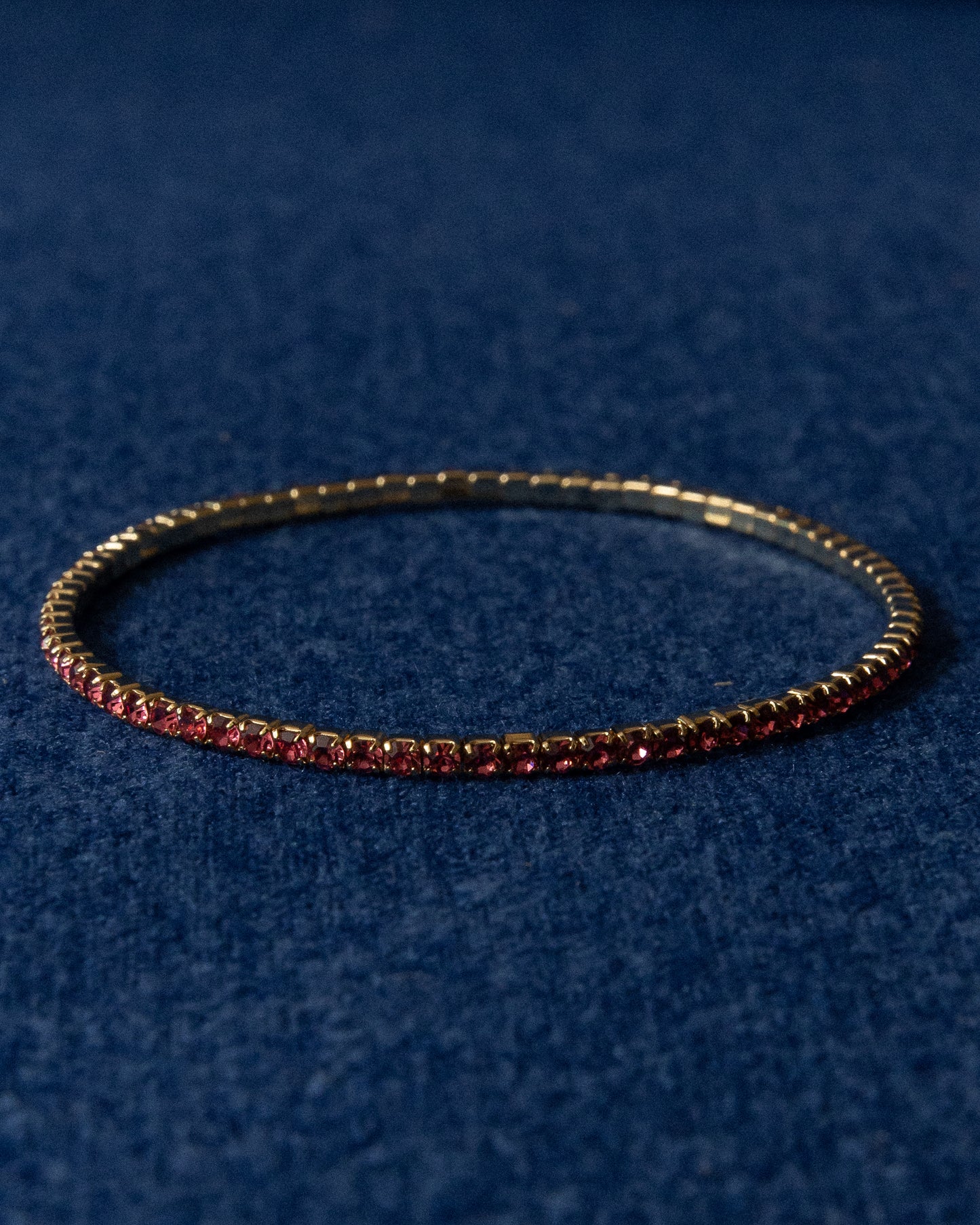 Radiant Bangle (Ruby Edition) - Mark & Metal