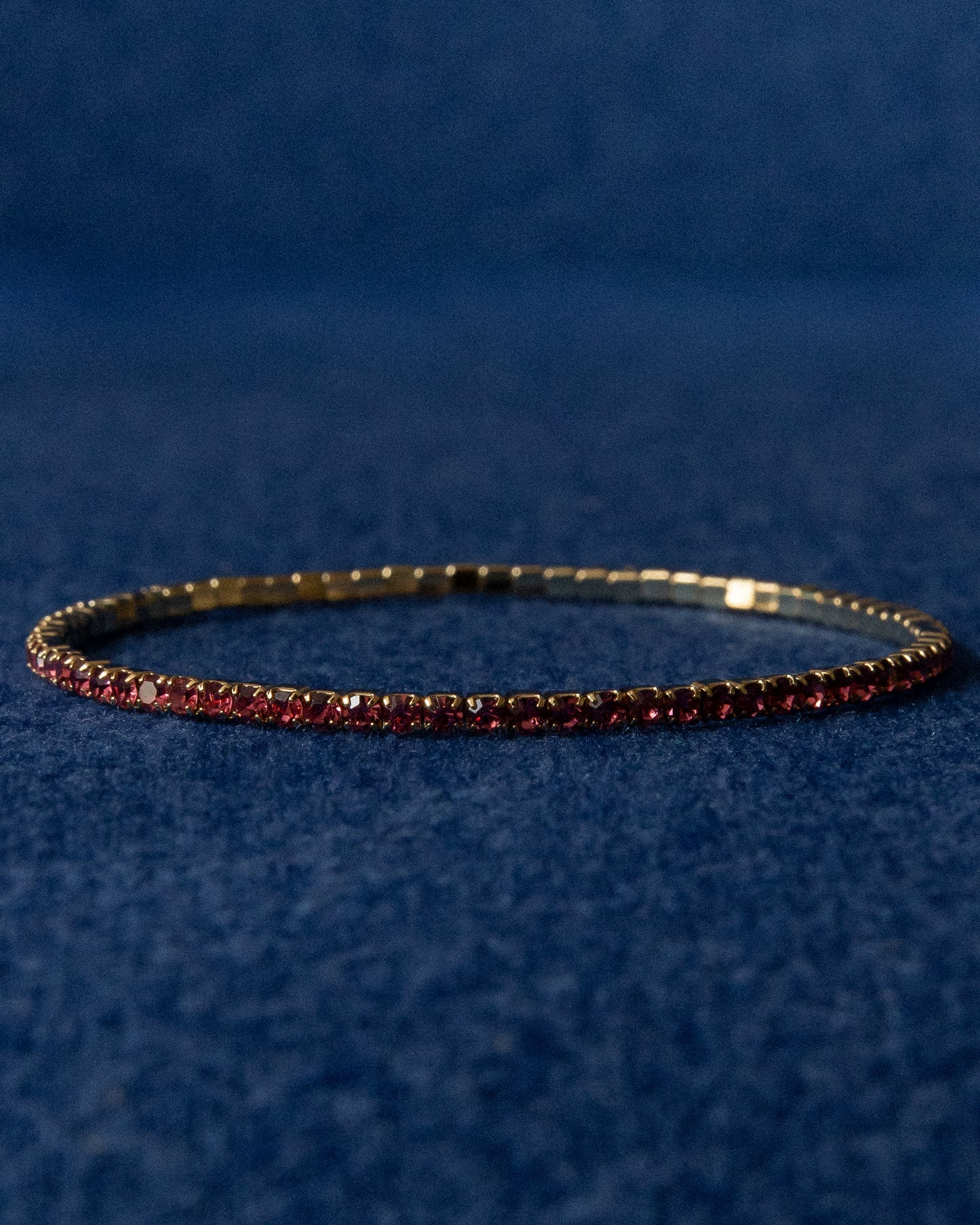 Radiant Bangle (Ruby Edition) - Mark & Metal