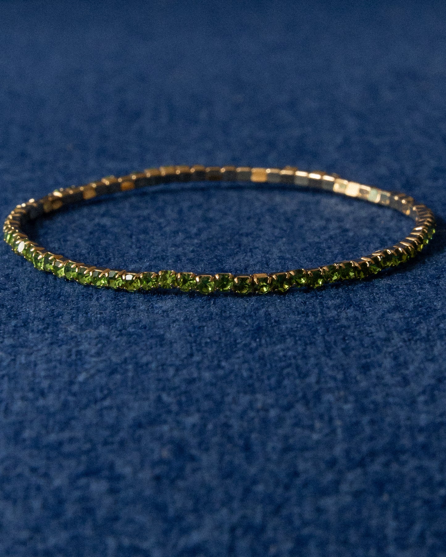 Radiant Bangle (Green Edition) - Mark & Metal