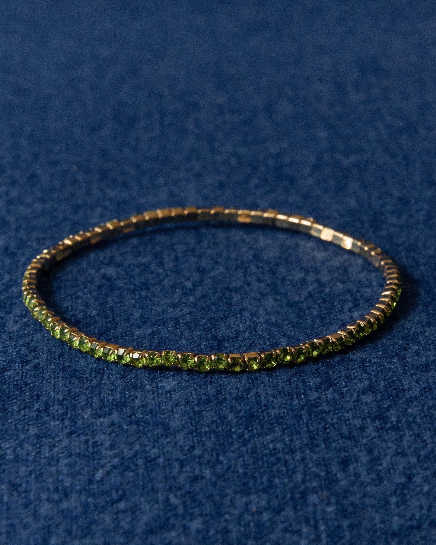 Radiant Bangle (Green Edition) - Mark & Metal
