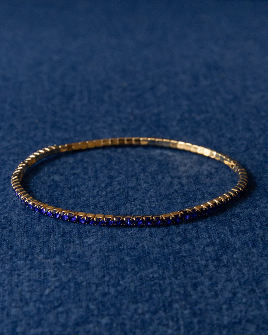 Radiant Bangle (Deep Blue Edition) - Mark & Metal