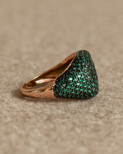 Pavé Ring (Green Edition) - Mark & Metal