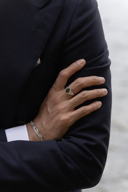 The Cuban Stack Bracelet (Sterling Silver)