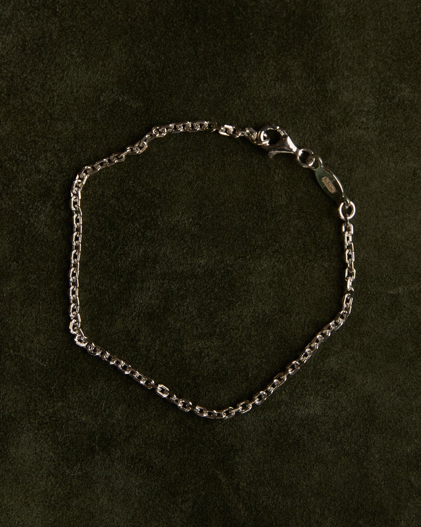 The Stack Link Bracelet (Sterling Silver)