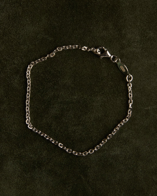 The Stack Link Bracelet (Sterling Silver)