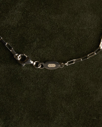The Long Box Link Bracelet (Sterling Silver)