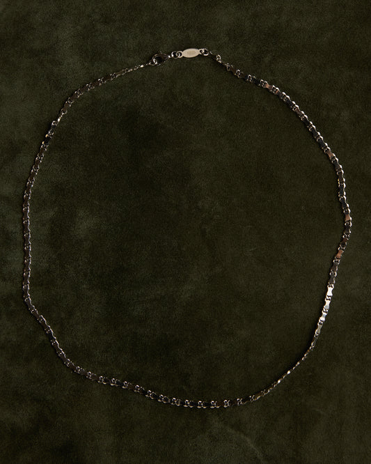 The Bone Link Necklace (Sterling Silver)