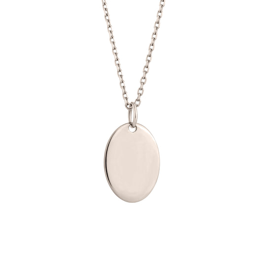 Oval Pendant (Sterling Silver)