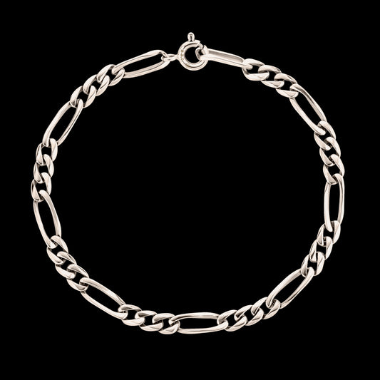 Figaro Chain (Sterling Silver)