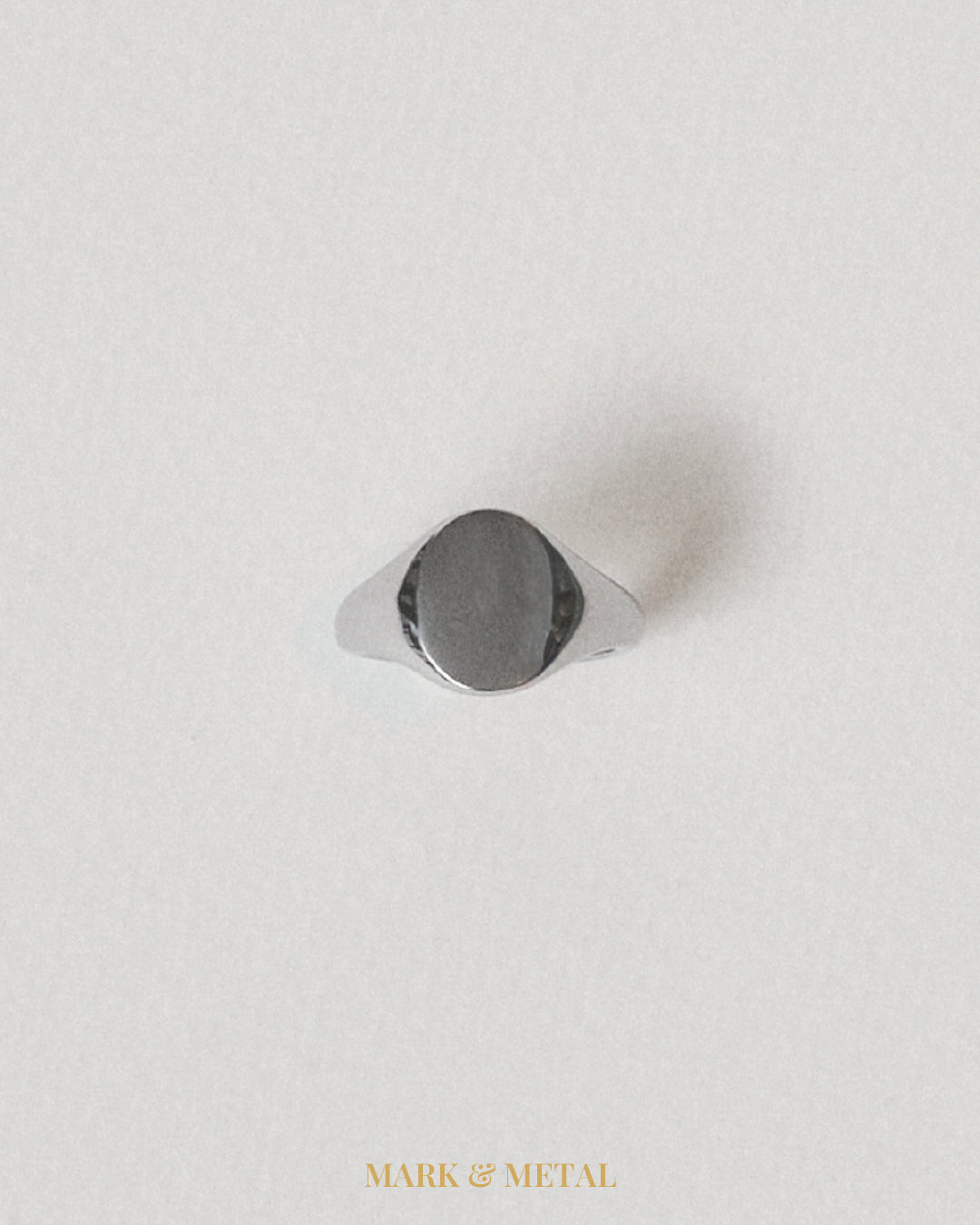 Mark & Metal Oval Signet Ring - Mark & Metal