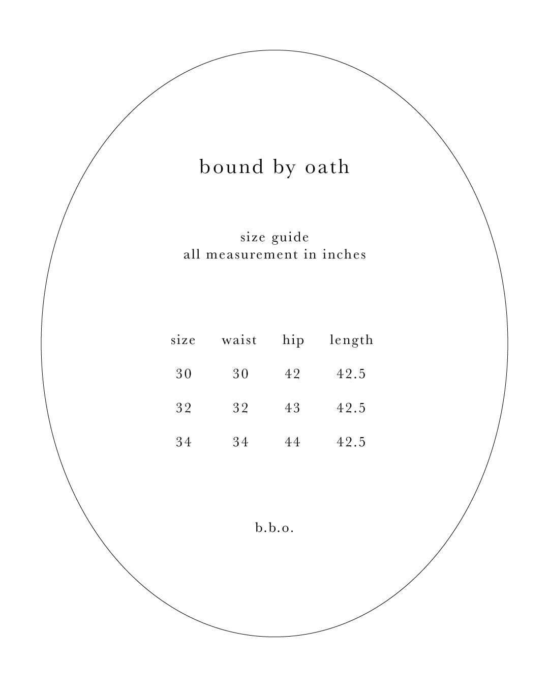 bound by oath No. 01 Straight Jeans — Indigo