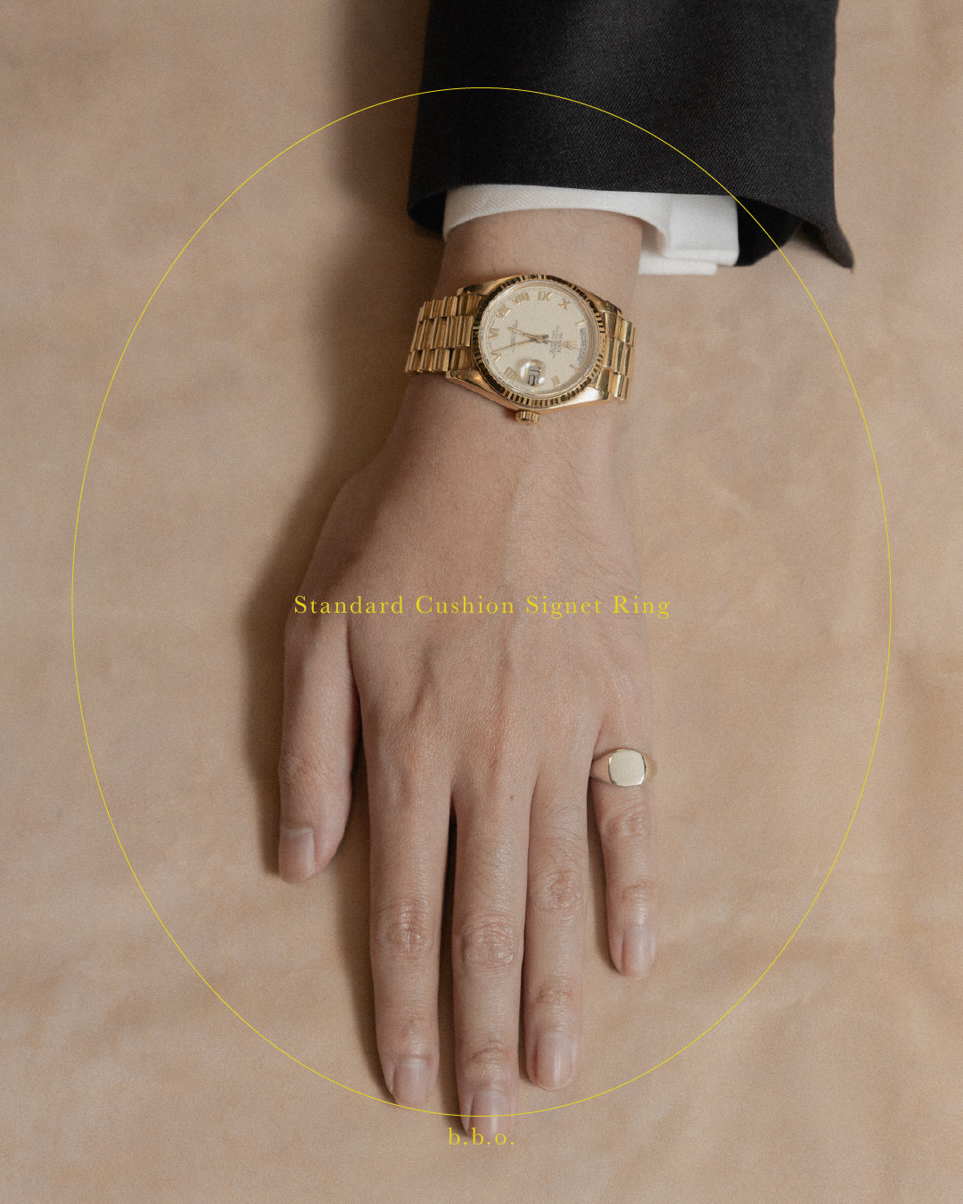 Cushion Signet Ring