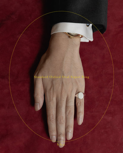 Oxford Oval Signet Ring