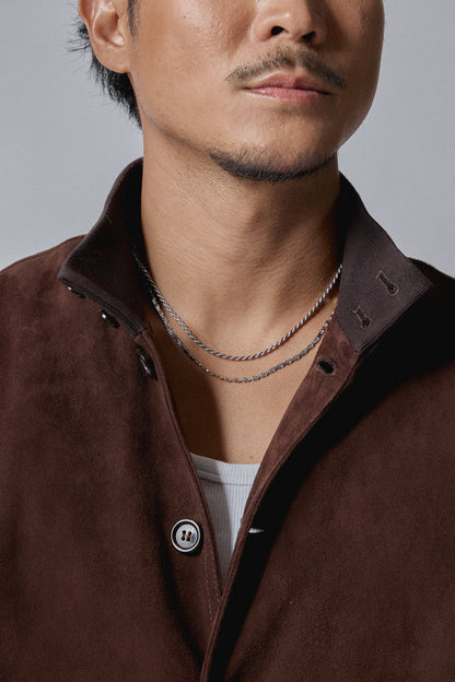The Bone Link Necklace (Sterling Silver)