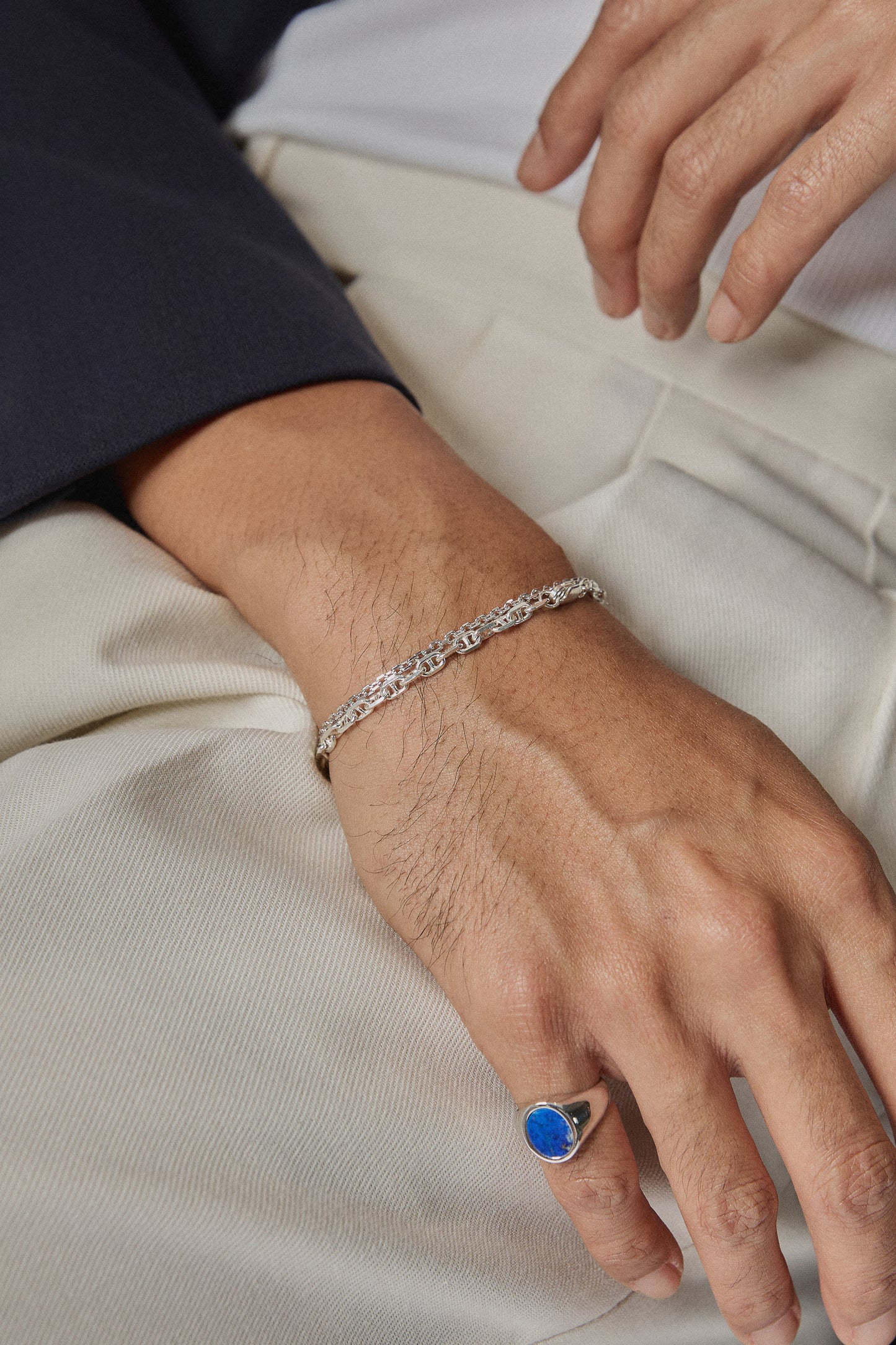 The Mariner Stack Bracelet (Sterling Silver)