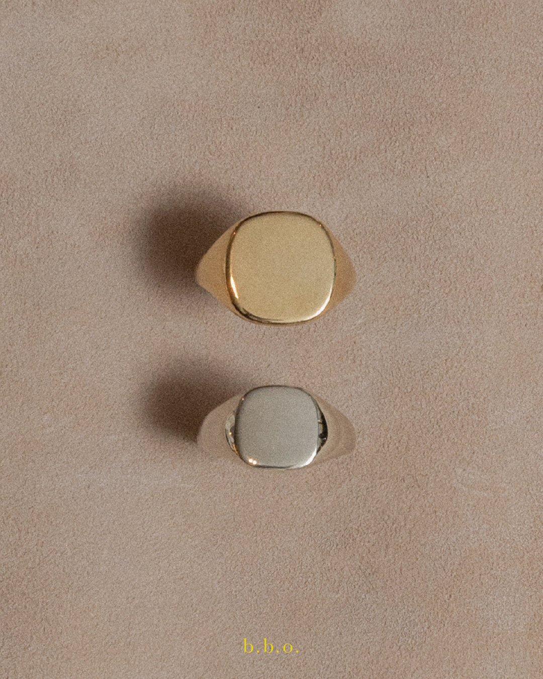 Cushion Signet Ring