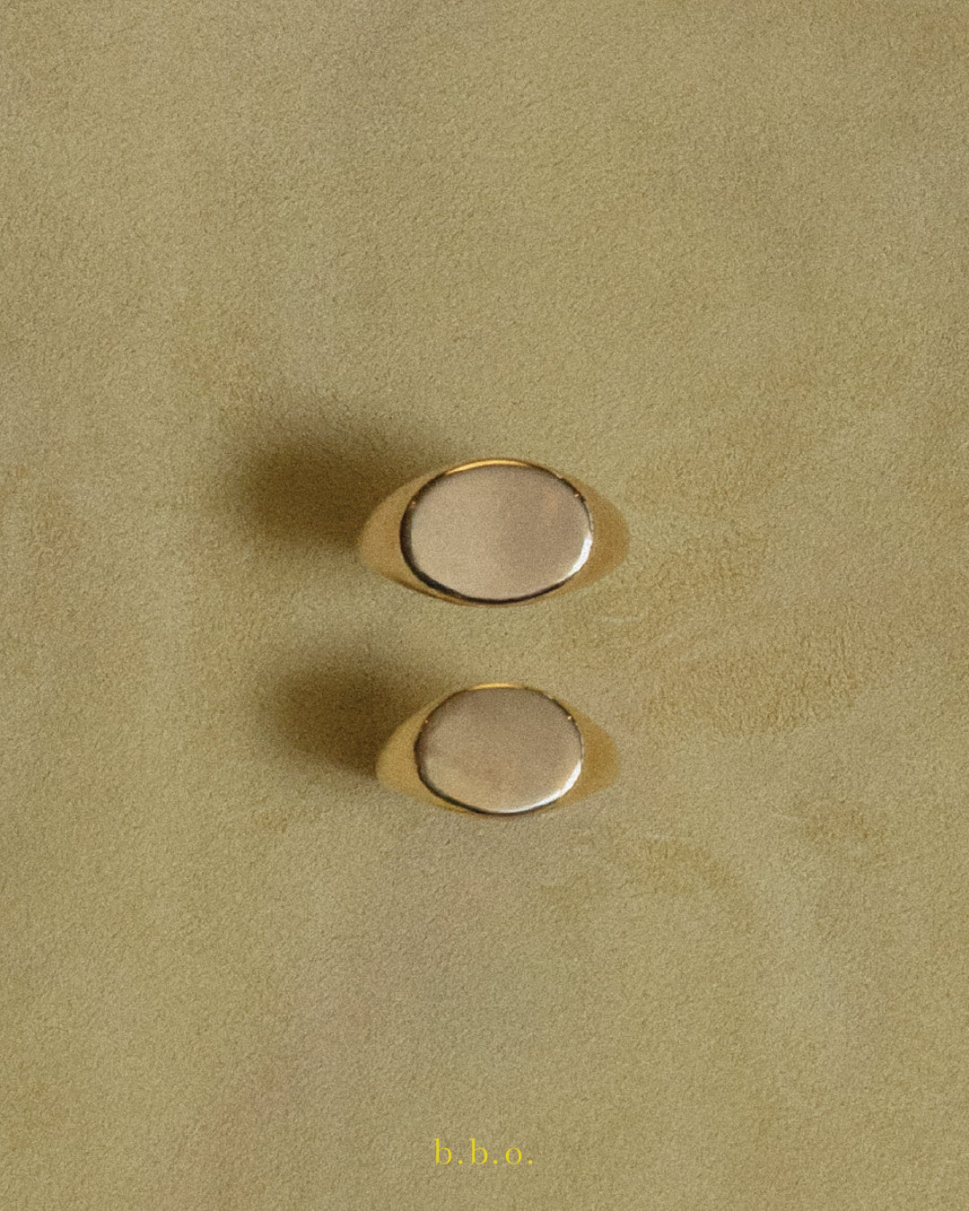 Landscape Oval Signet Ring