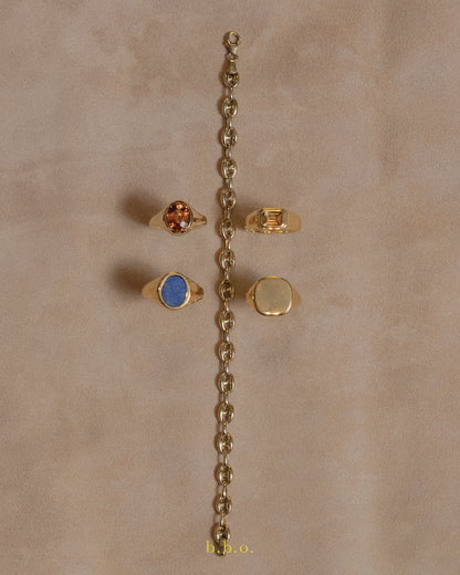Cushion Signet Ring
