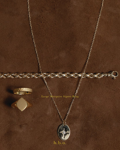 Marquise Signet Ring