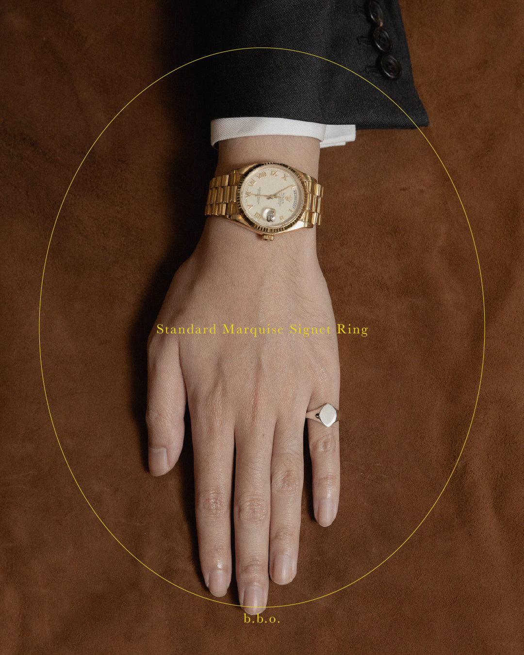 Marquise Signet Ring