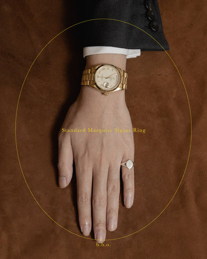Marquise Signet Ring