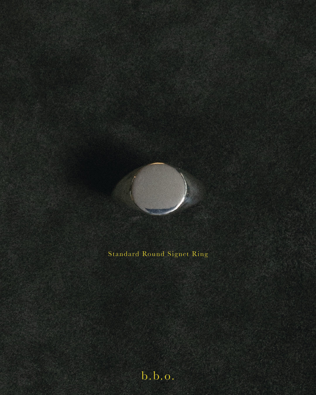 Round Signet Ring