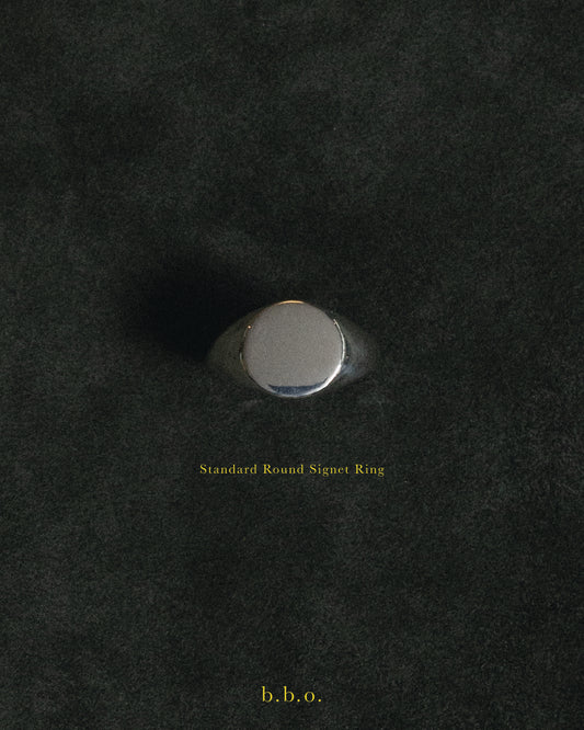Round Signet Ring